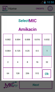 Selezione MIC